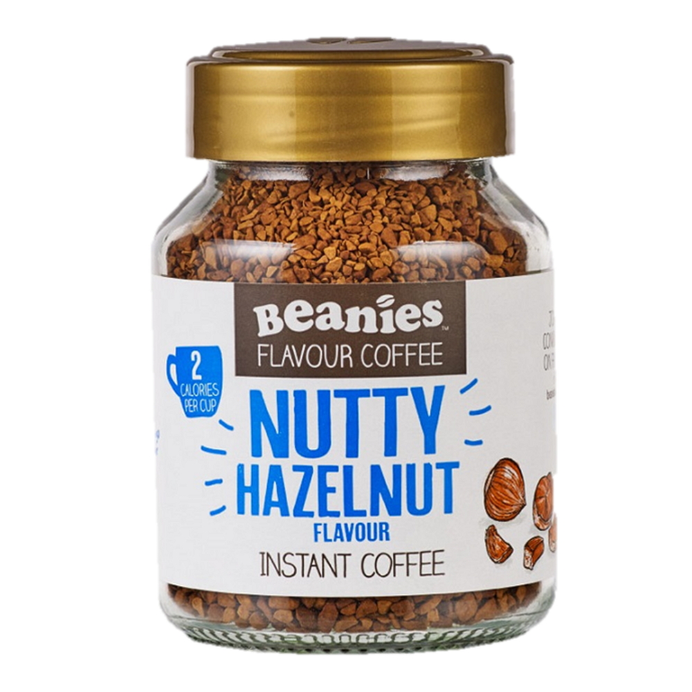 INSTANT COFFEE NUTTY HAZELNUT FLAVOUR, , large