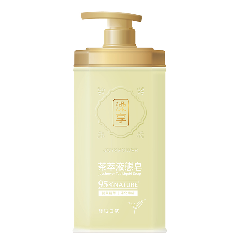 澡享茶萃液態皂(絲絨白茶), , large