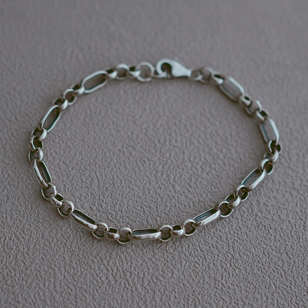 Fearless Sterling Silver Bracelet, , large