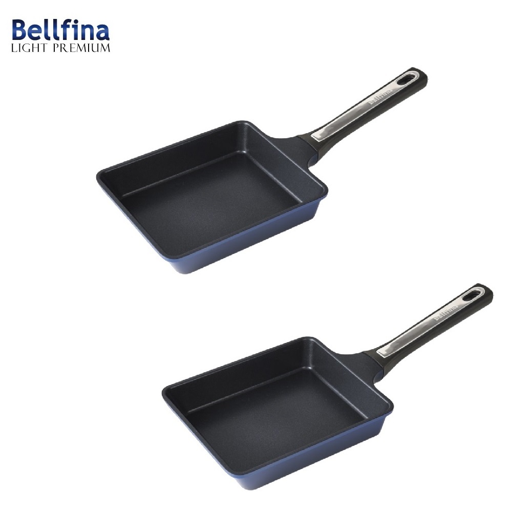 日本Arnest Bellfina 鑽石不沾玉子燒鍋2入組, , large