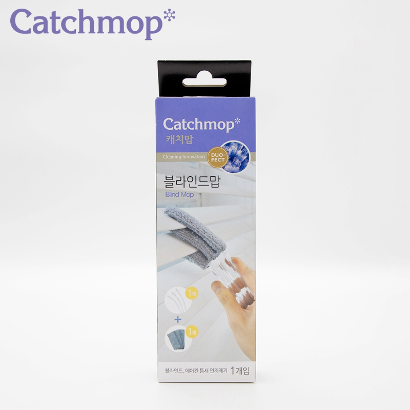 【THE LOEL】Catchmop Venetian Blind Cleaning Brush (with stand) / Patented New Concept Eco-friendly Barbed Cleaning, , large