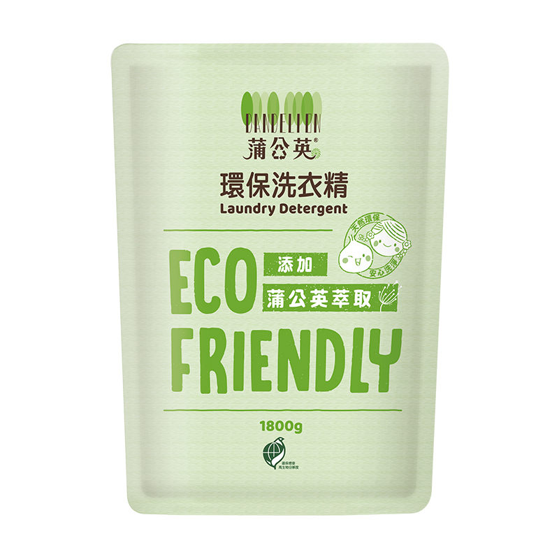 蒲公英環保洗衣精補充包, , large