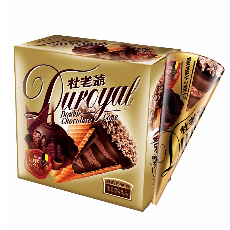 Duroayl Double Chocolate Cone, , large
