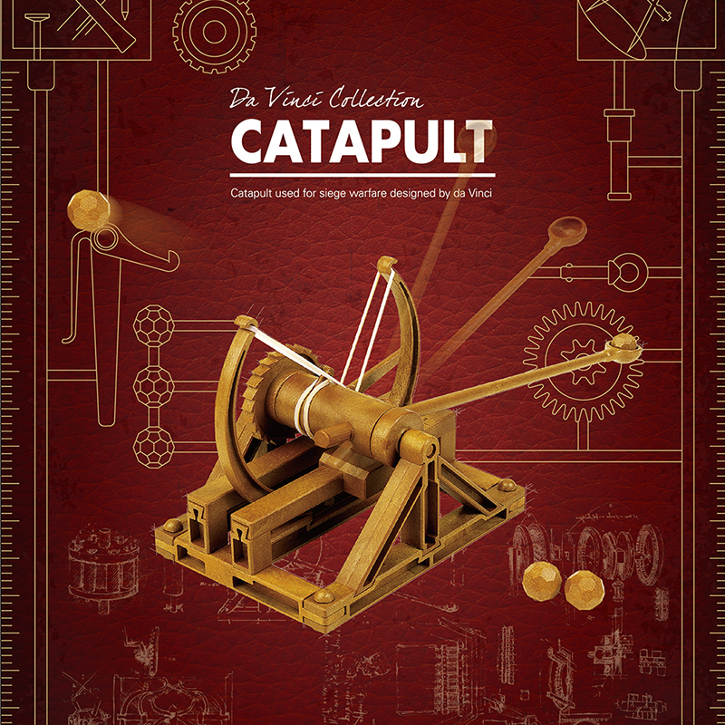 DaVinci Collection &ndash; Catapult Machine, , large