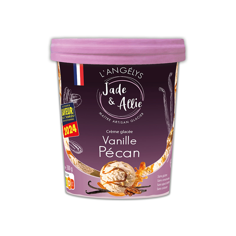 JA ice cream Vanille Pcan, , large