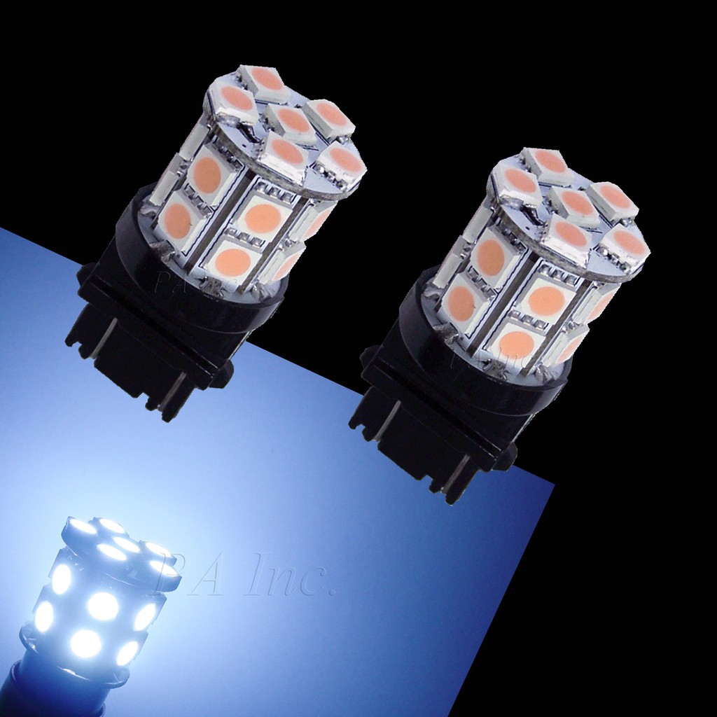 【PA LED】美規 3157 雙芯 20晶 60晶體 SMD LED 後燈 煞車燈 方向燈 倒車燈, , large