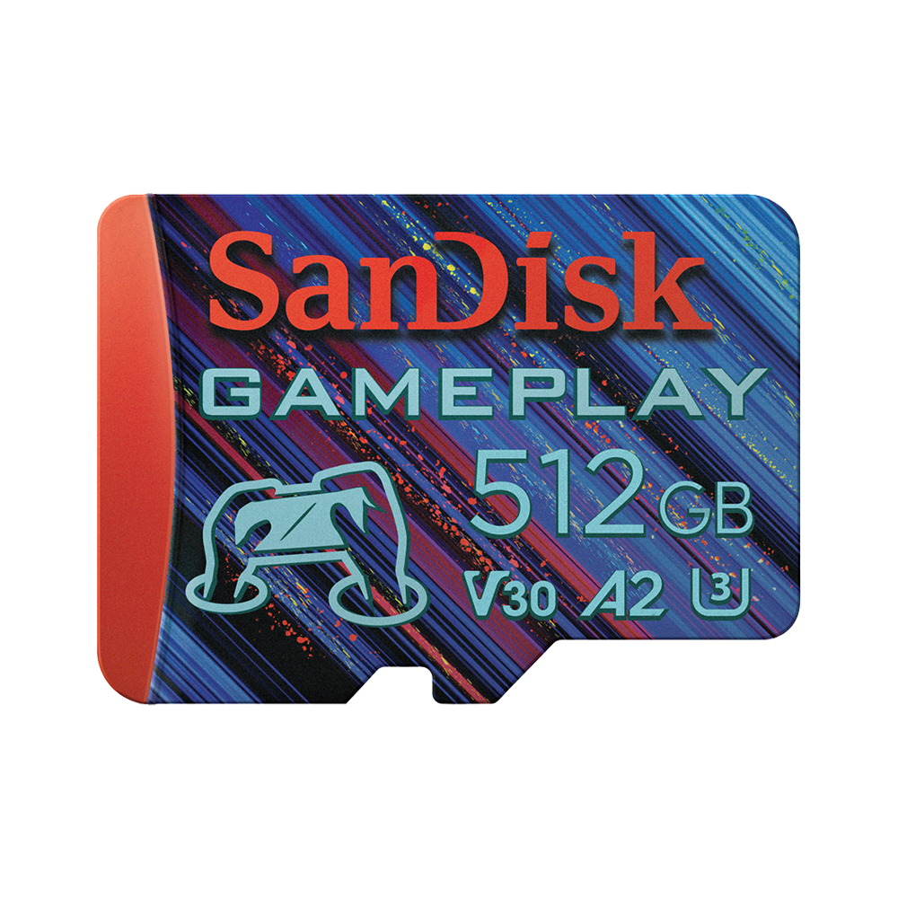 SanDisk GamePlay 512G UHS-I U3 A2 V30 microSDXC, , large