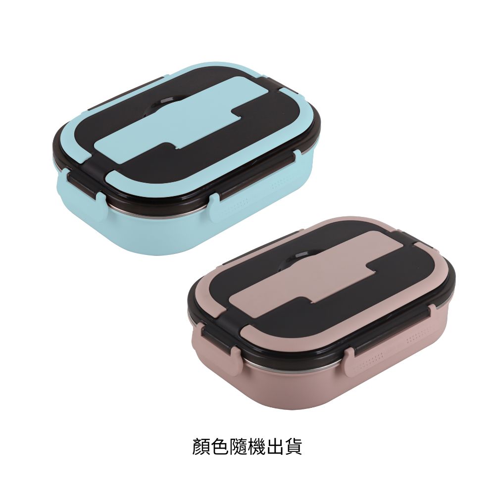 好室喵呷霸手提便當盒(附餐具小碗)-四格, , large