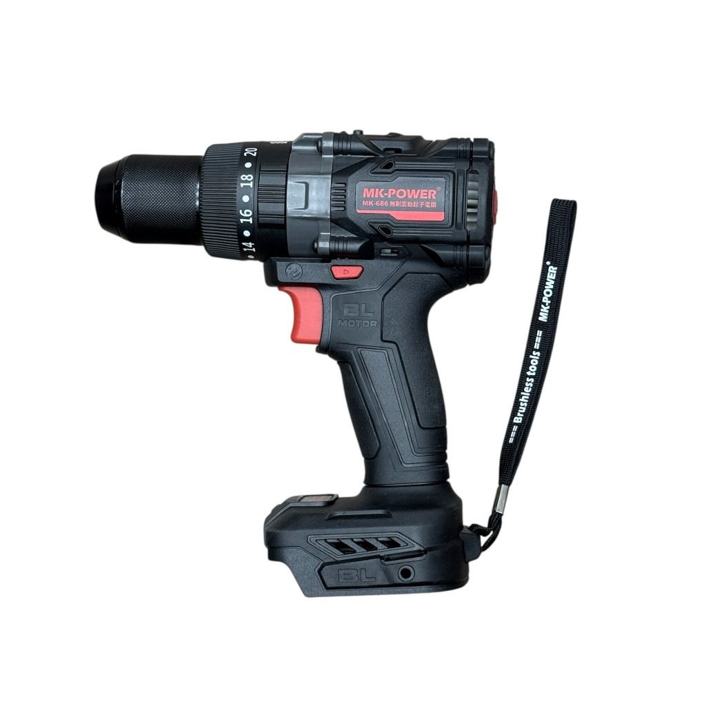 WIN五金 MK-POWER MK-686 三用電鑽 <MK686+4.0電池組兩電一充> 夾頭電鑽 起子機 板模 水電 衝擊起子 震動電鑽, , large