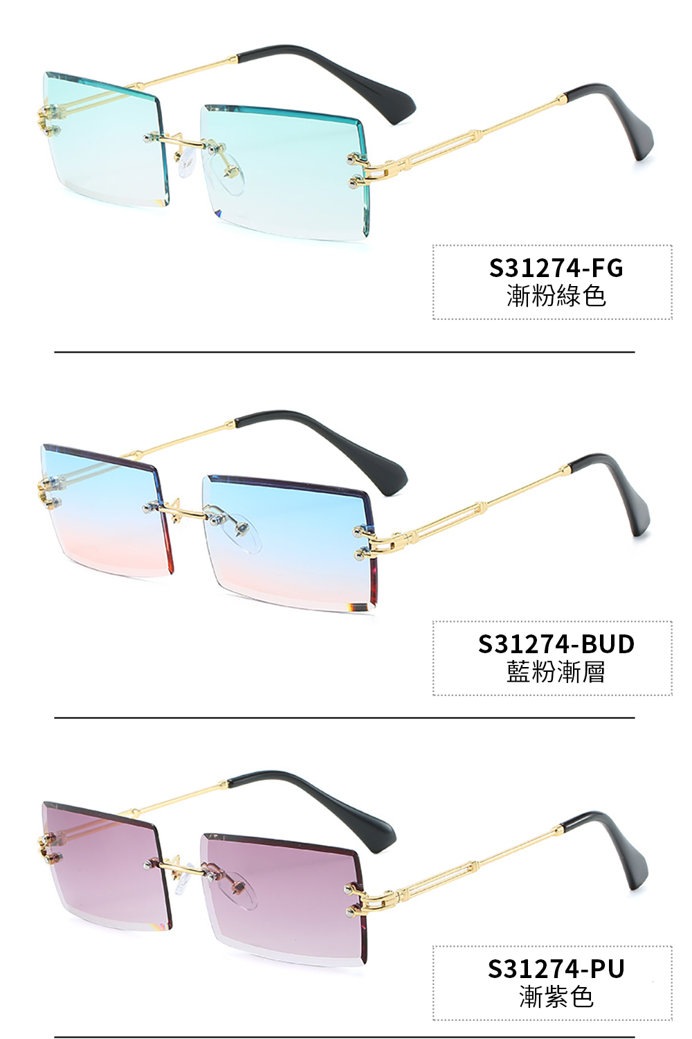 Glasses, 銀框漸灰色, large