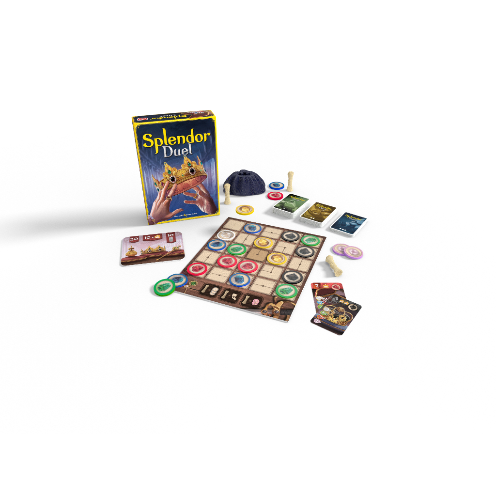 【Asmodee】璀璨寶石雙人版 Splendor Duel｜策略對戰｜桌遊推薦｜情侶遊戲｜交換禮物, , large