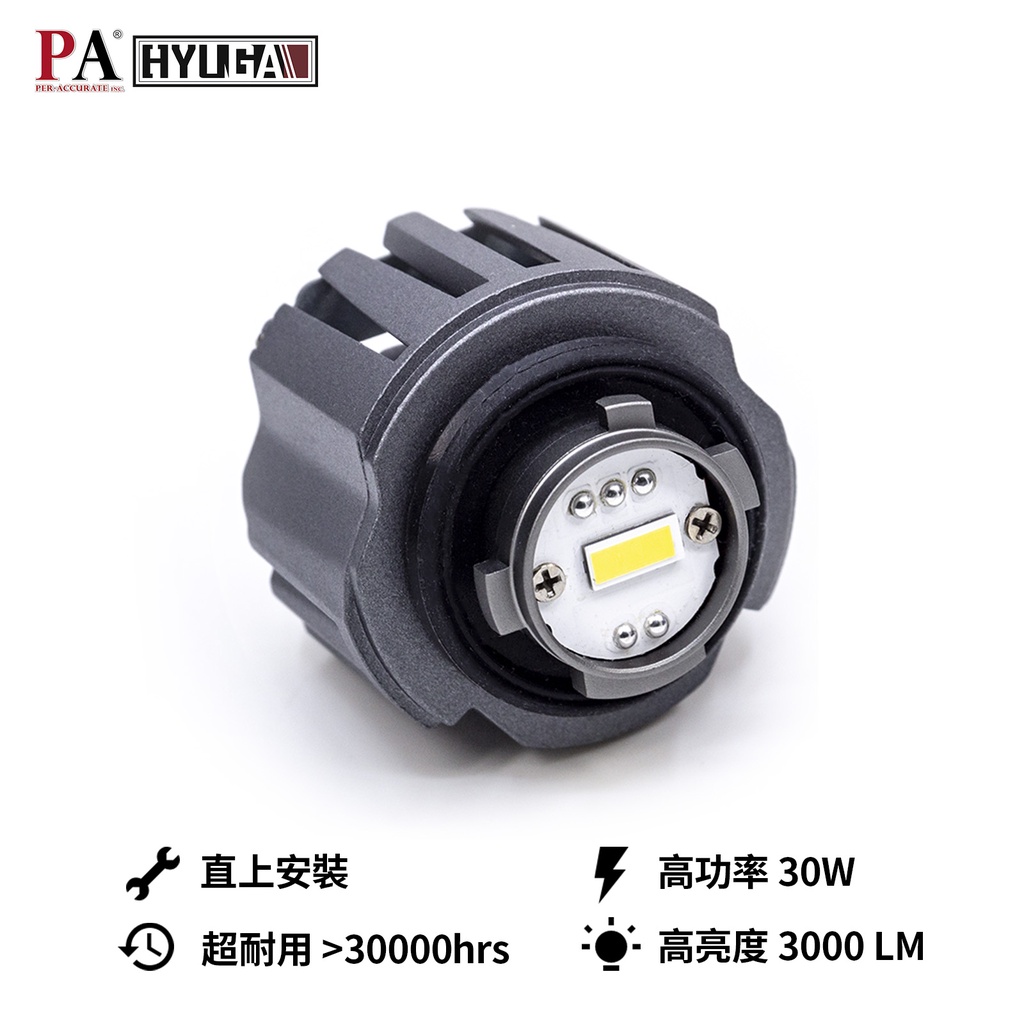 【PA LED】TR1  Altis 12代 Hilux 直上型 LED 倒車燈 替換原廠LED倒車燈 30W 爆亮款, , large