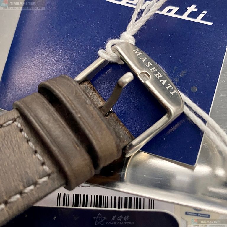 [星晴錶業]MASERATI手錶,42mm,R8851108014古銅色錶面金銀錶殼咖啡色真皮皮革錶帶款, , large