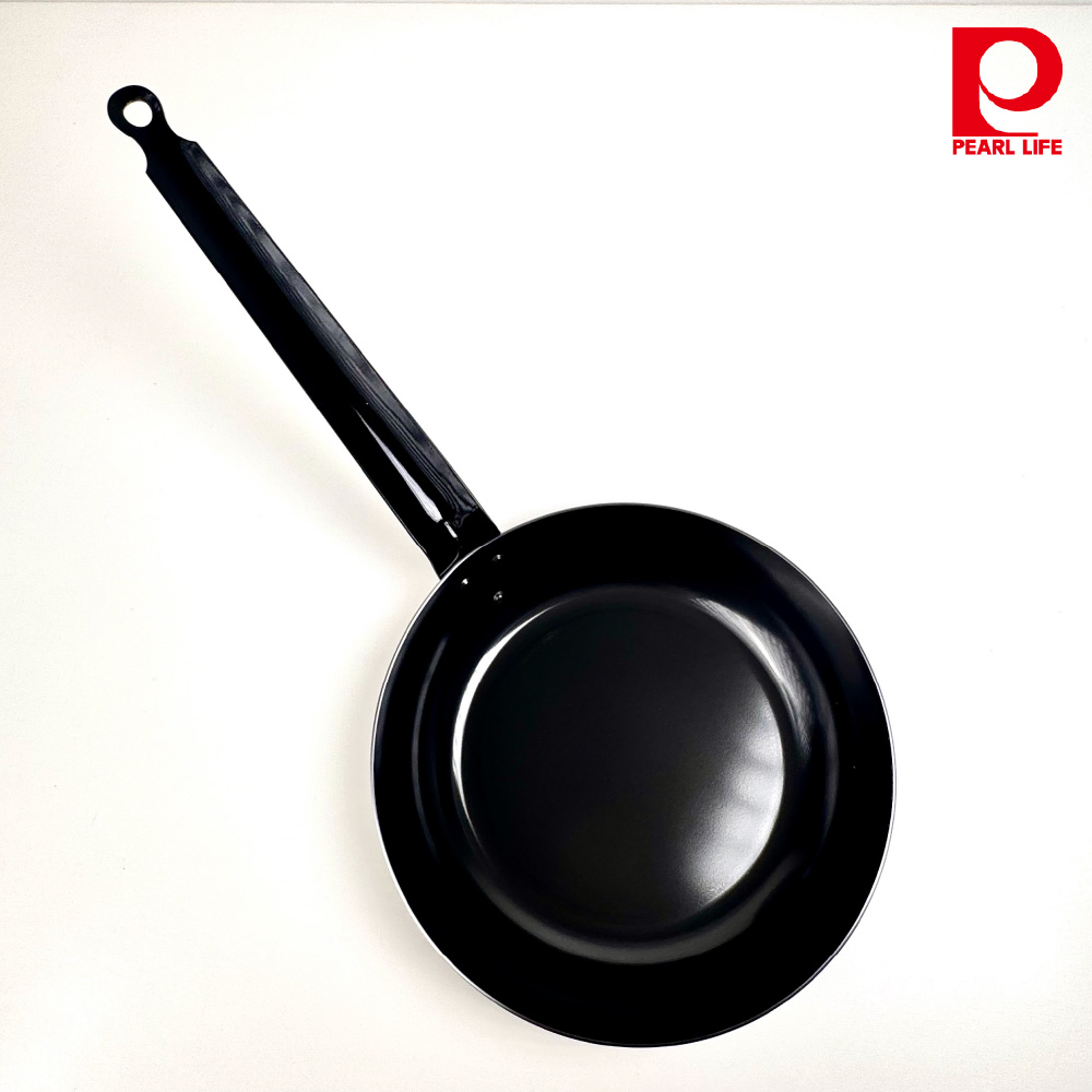 Tekien-no-Waza Iron Long-Handle Frying Pan, , large