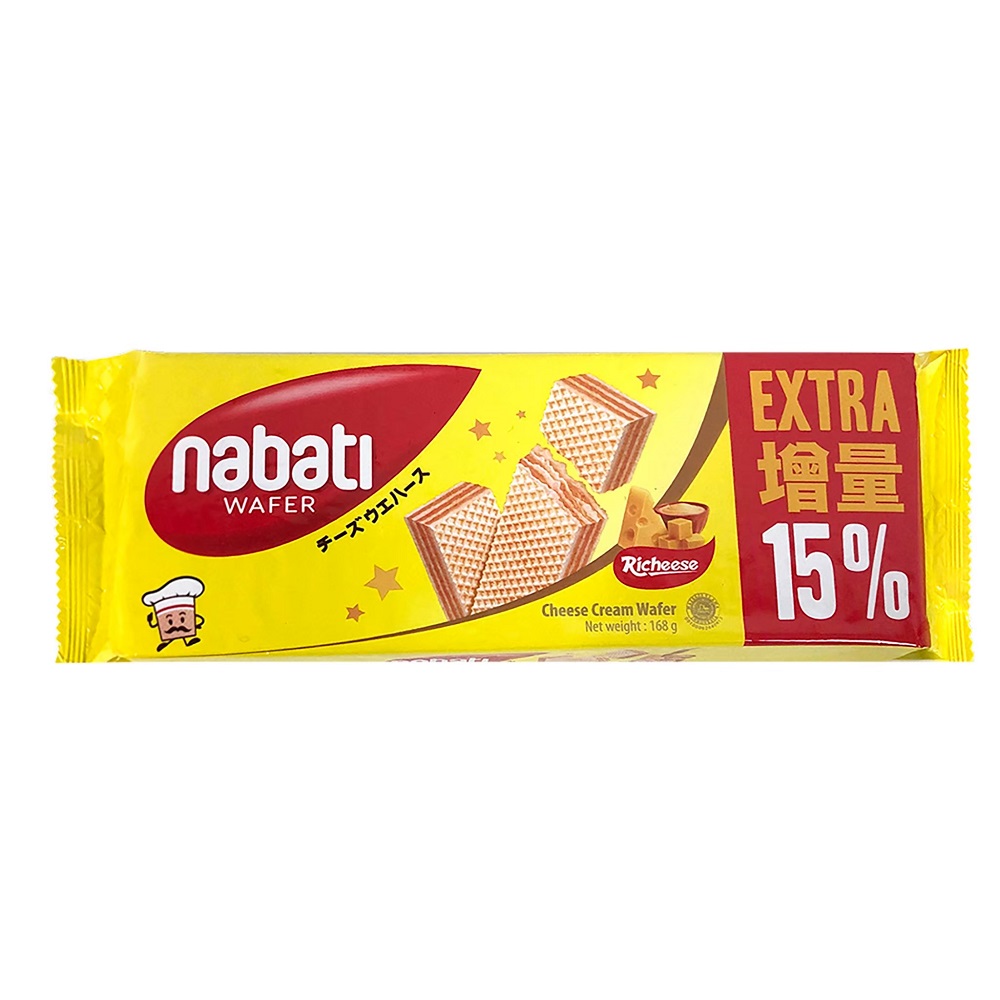麗芝士Nabati 起司威化餅168g袋裝, , large