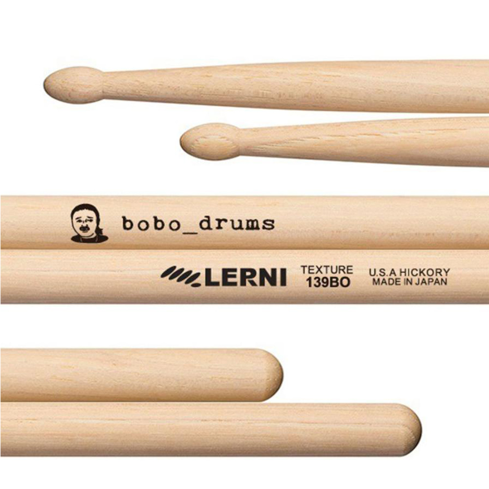 LERNI S-139BO 簽名款 山核桃木鼓棒【敦煌樂器】, , large