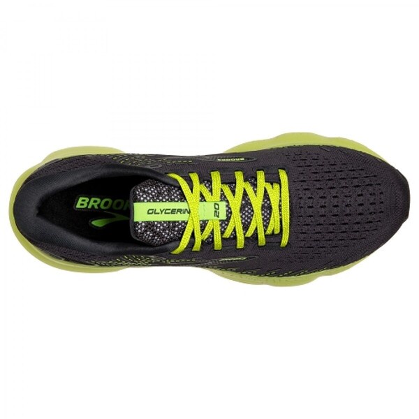 Brooks Glycerin 20 男 慢跑鞋 夜光限定款 運動 避震 緩衝 路跑 黑黃 [1103821D012], , large