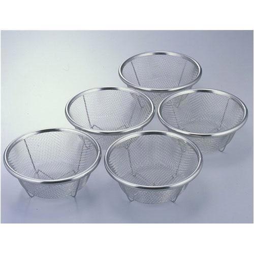 Stainless steel small drain basket set (5 pieces), , large