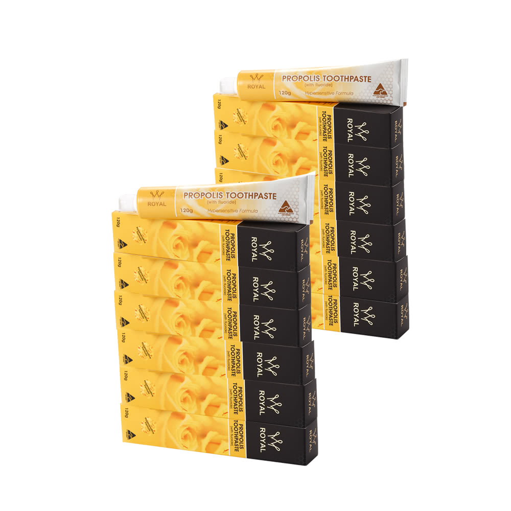 [Natures Care] 皇家蜂膠牙膏(12入組 120g/條), , large