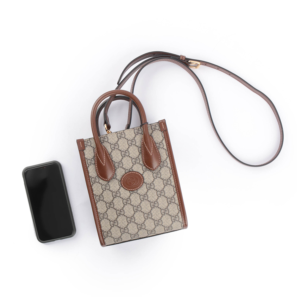 Mini Handbag/Crossbody Tote Bag, , large