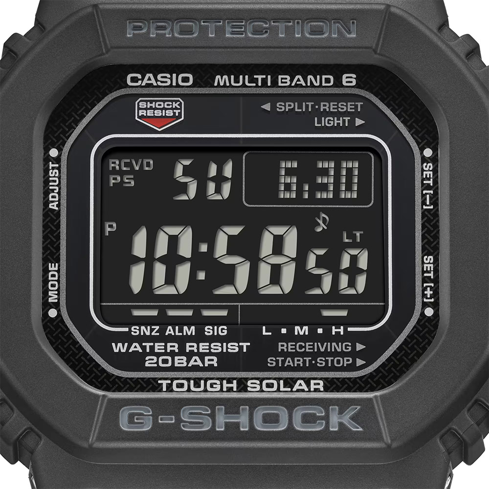 CASIO 卡西歐G-SHOCK 經典方形太陽能電子錶 手錶 學生錶 送禮 禮物 推薦(GW-M5610UBC-1), , large