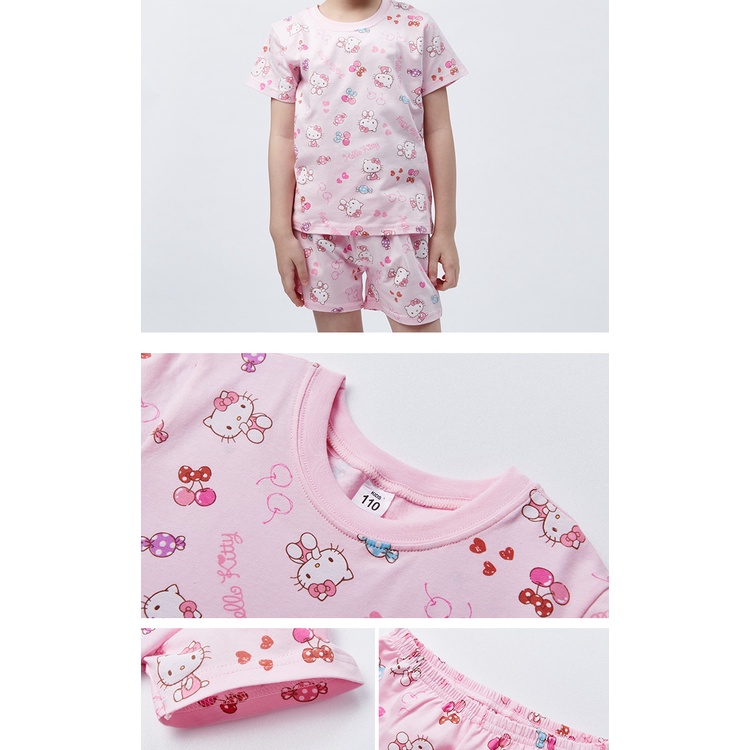 (多款)三麗鷗 Kitty純棉短袖套裝【旺達棉品】KT-NF001, , large