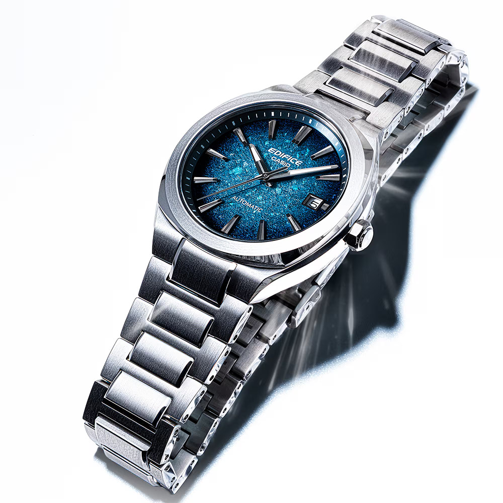 【複製】CASIO 卡西歐EDIFICE 電鑄工藝漸層機械錶 手錶-38mm 送禮 禮物 推薦(EFK-200D-2A), , large