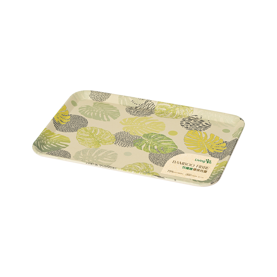 LT Bamboo Fibre Recyle tray/30cm, , large