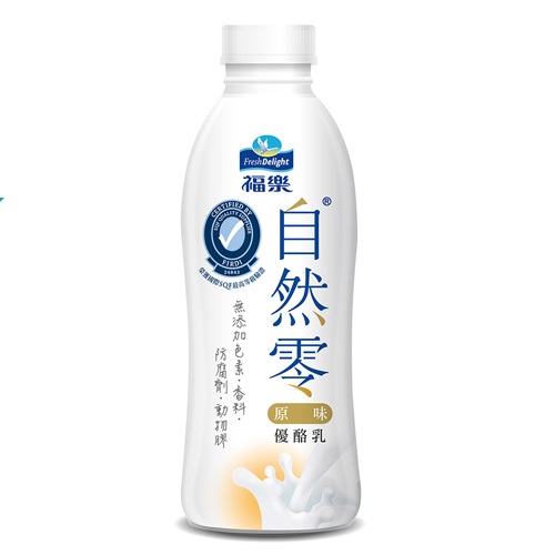 福樂自然零原味優酪乳920ml, , large
