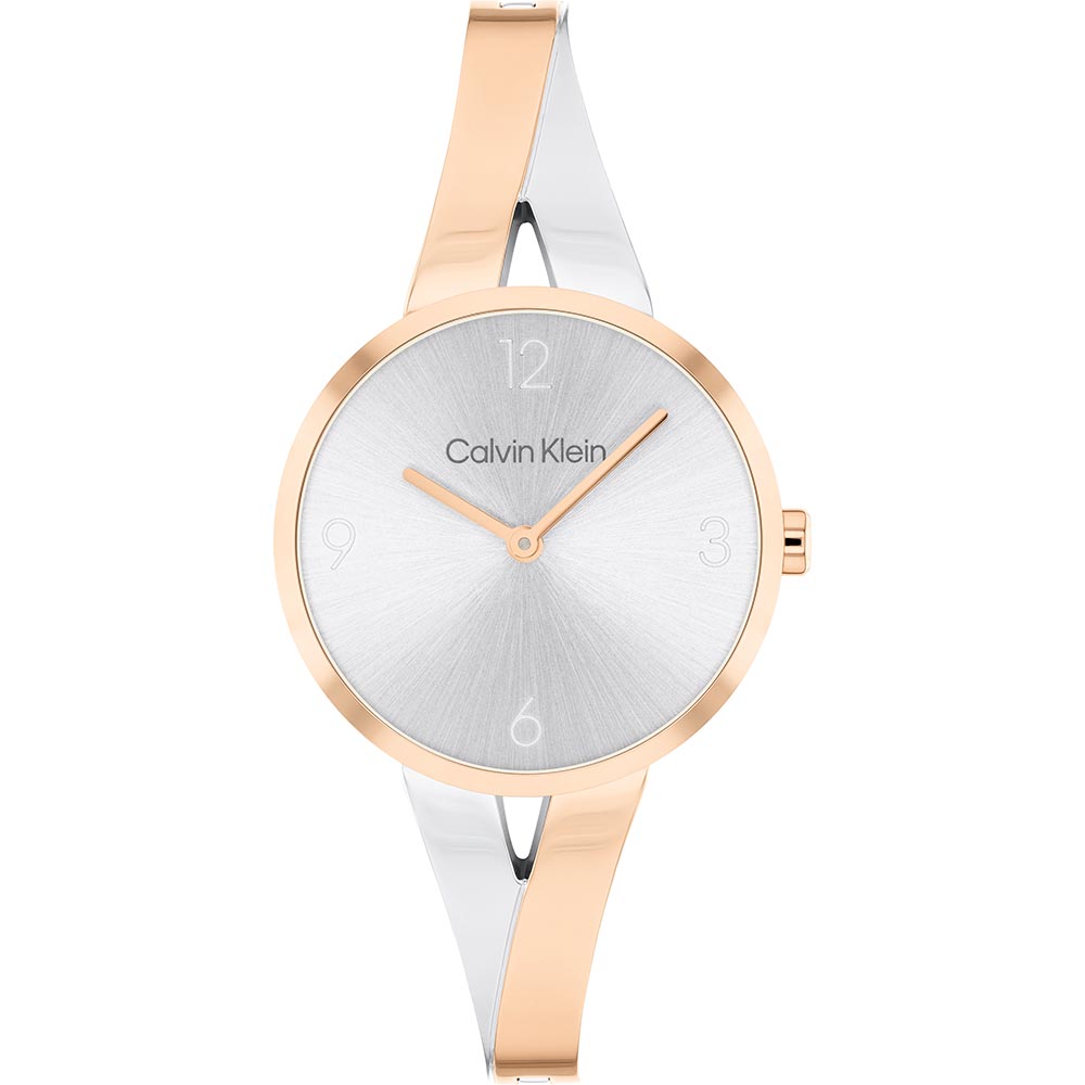 CALVIN KLEIN CK 雙色女錶-30mm(25100028), , large