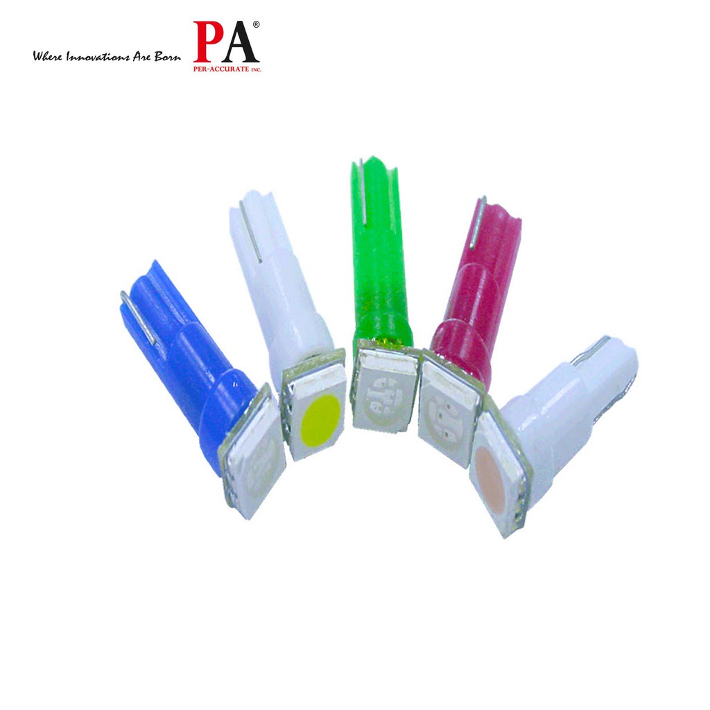 【PA LED】T5 T6.5 SMD LED 排檔燈 儀表燈 中控燈 冷氣燈 面板燈 檔位燈 紅 藍 綠 白 紫, , large