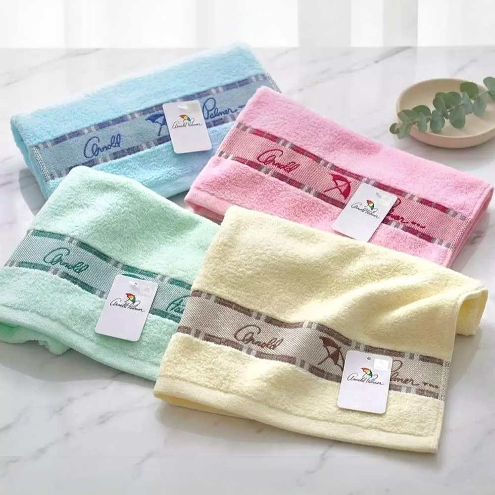 Kaimei Cotton｜Made in Taiwan (MIT). Umbrella Series. 30-oz Classic Jacquard Towel &mdash; 3 Colors., , large