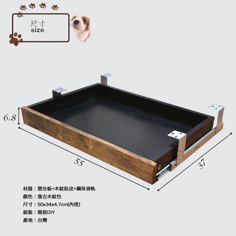 【HomeMax】木紋工作桌-抽屜/附鋼珠滑軌/工業風/二色★台灣製造●(辦公桌/電腦桌/書桌適用）, , large