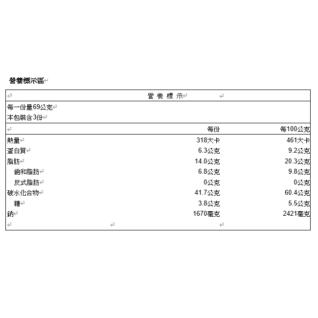 來一客-辛辣香菇風味69g, , large