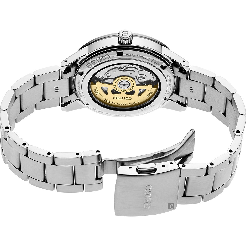 SEIKO 精工 Presage Style60&rsquo;s系列機械錶 4R39-00Z0D/SSA425J1, , large