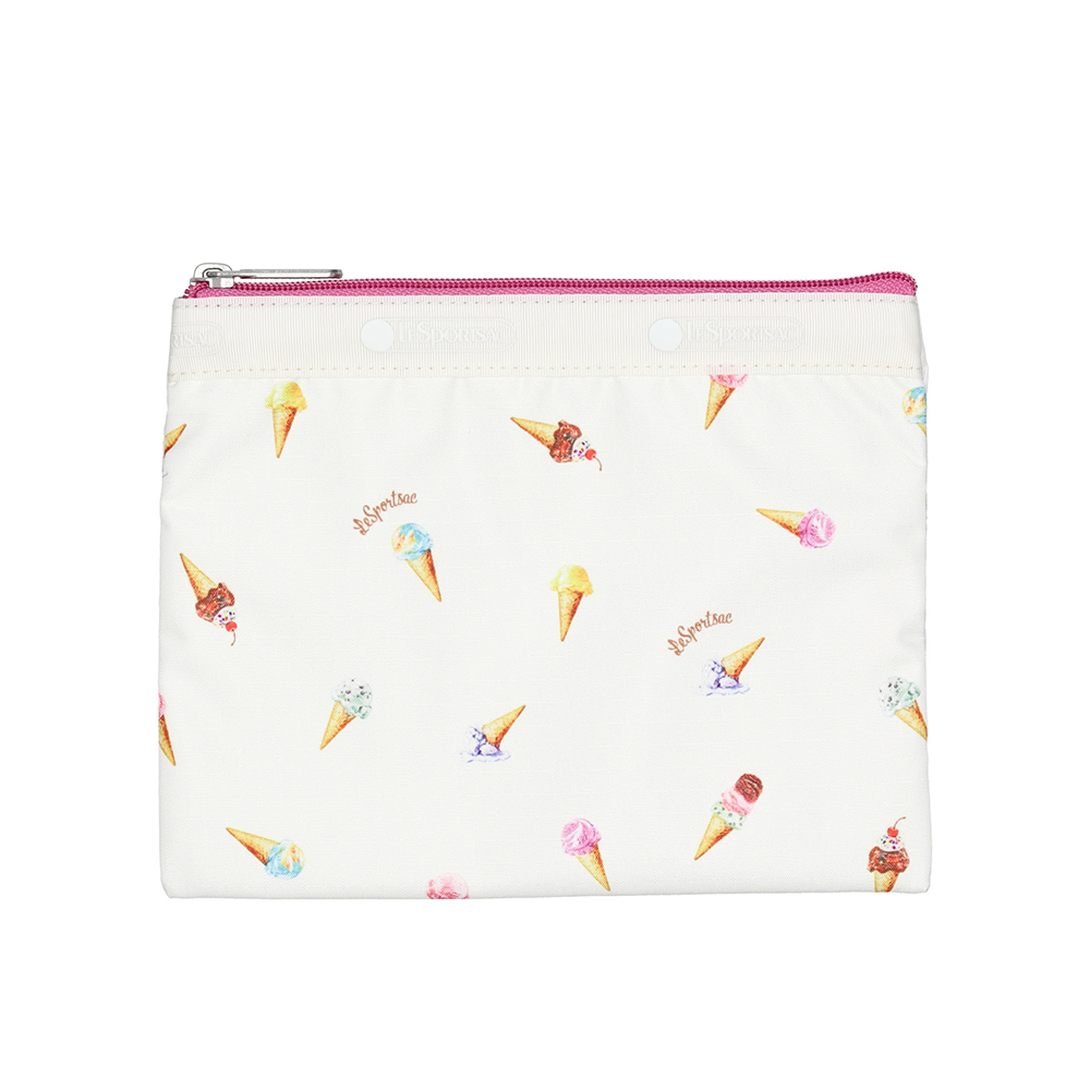 Lesportsac Classic Hobo 經典斜背包 側背包 旅用通勤包 送禮 禮物 推薦 女包(繽紛冰淇淋), , large