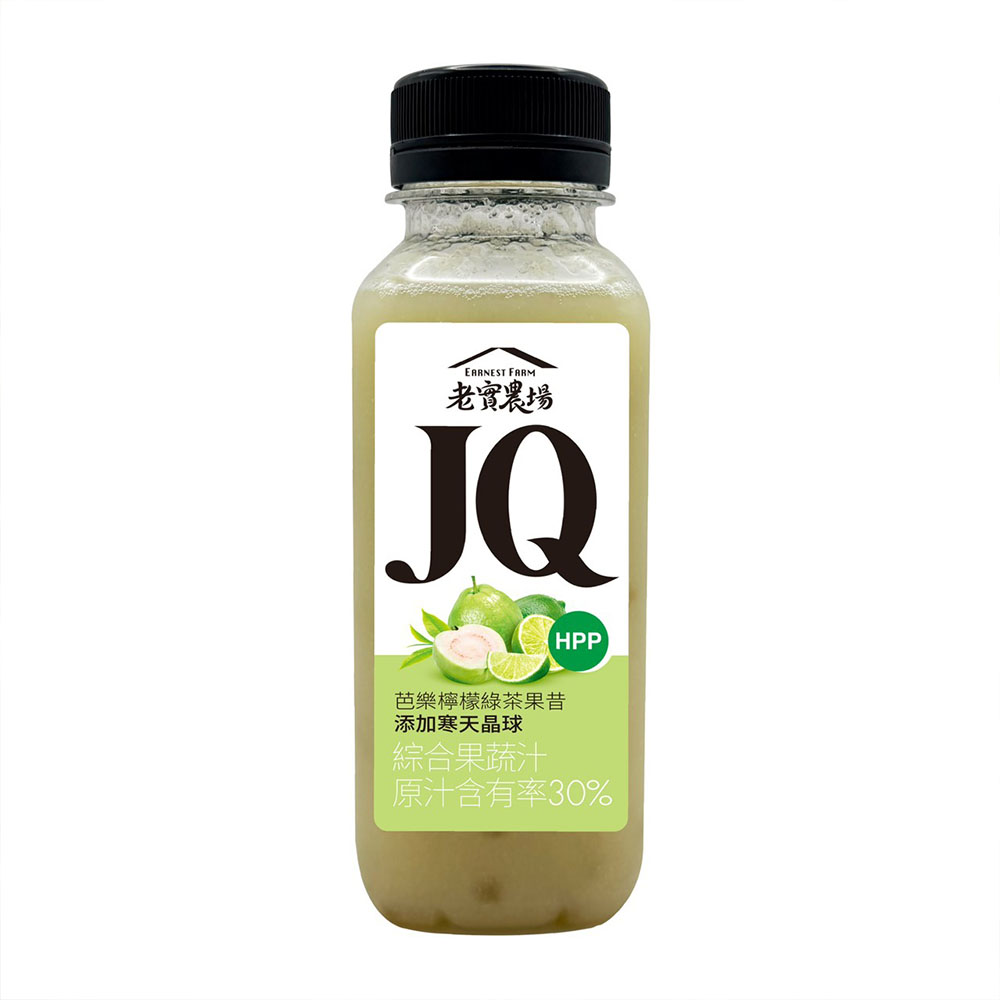 【老實農場】JQ芭樂檸檬綠茶(290ml/瓶〉, , large