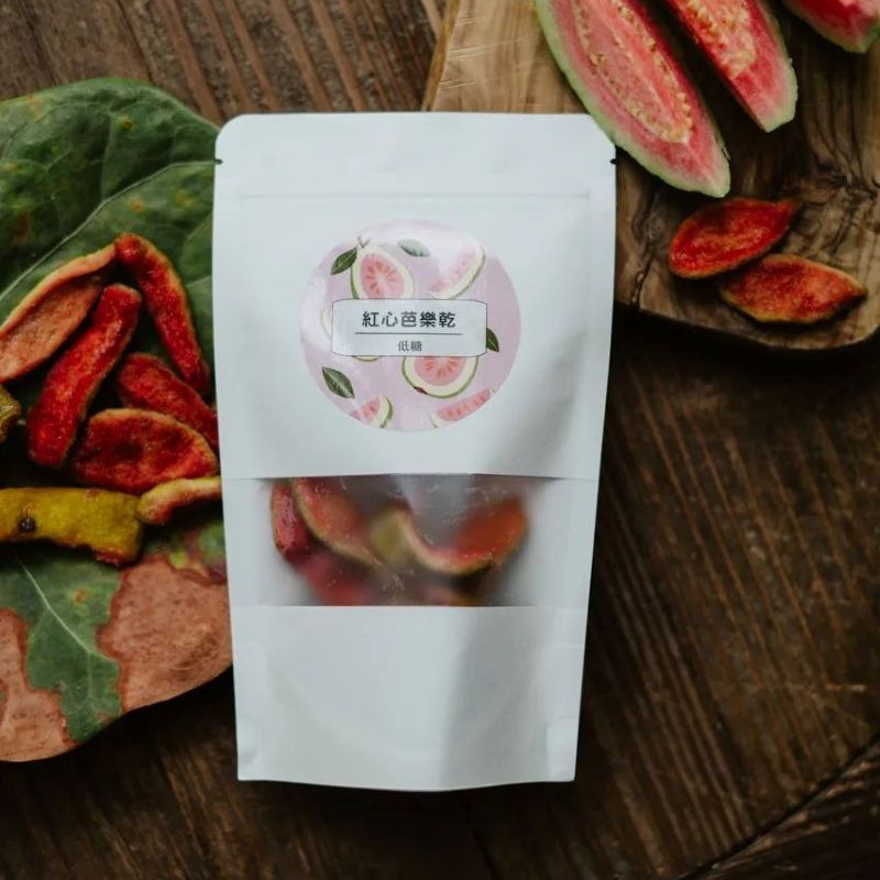 【肆月商鋪】低糖 紅心芭樂乾 60g, , large