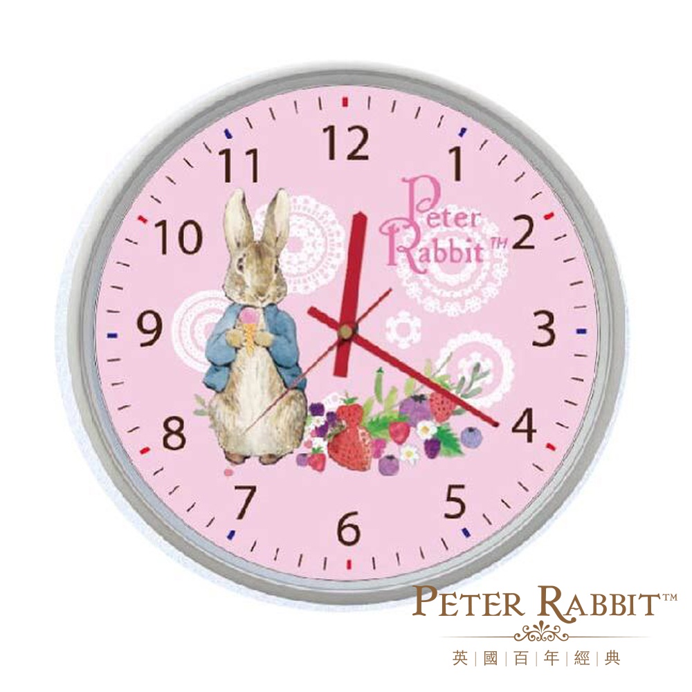 【世豐】PETER RABBIT 比得兔草莓時鐘, , large