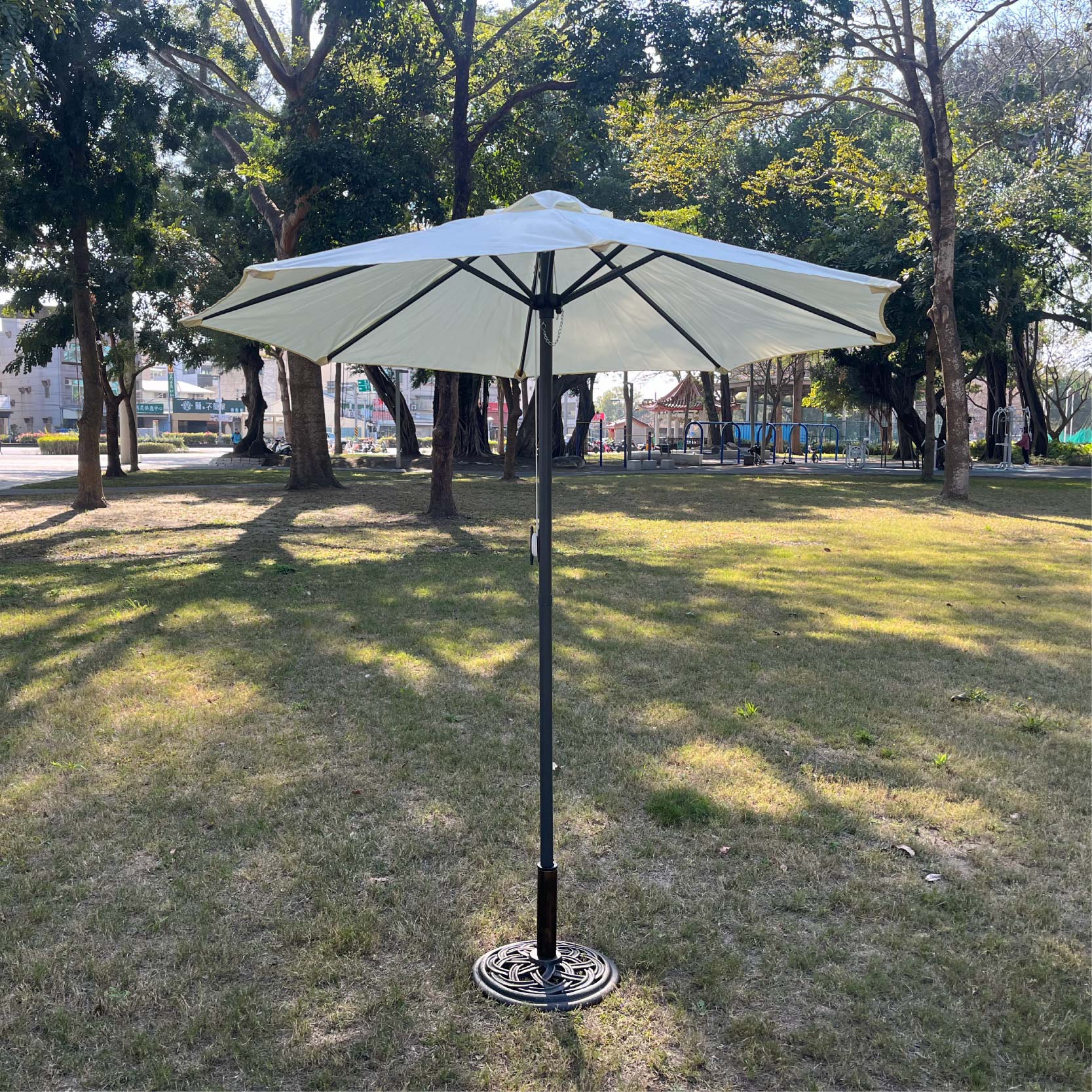 【振盛塑膠】休閒傘/7尺手拉式, , large