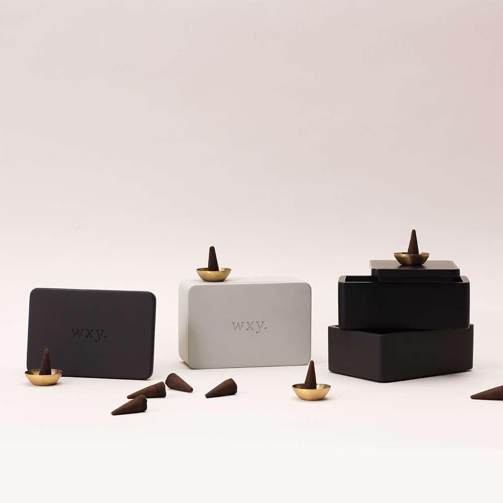 wxy Incense Cones-Grey-Sambac & Cedar, , large