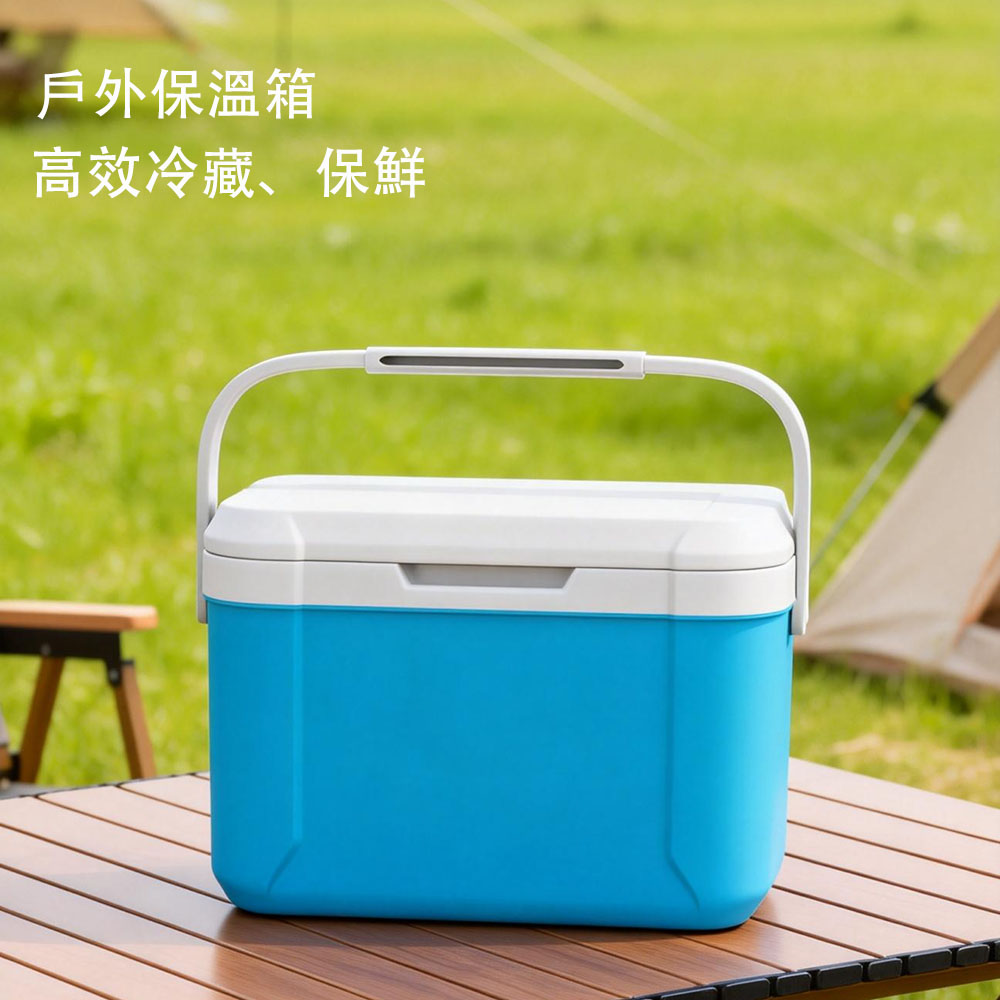 露營必備白色5.5L 大容量保溫箱（保冷箱 戶外、5.5L 保溫箱 、48 小時保冷、食品級保溫箱）, , large