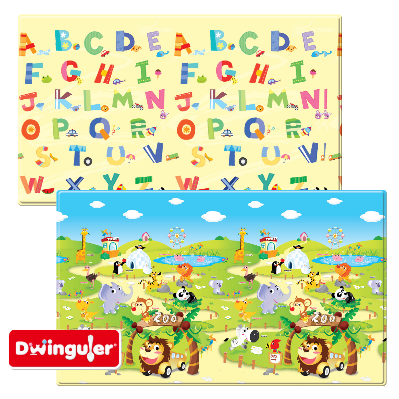【Dwinguler康樂】遊戲墊─動物園(230x140x1.3cm), , large