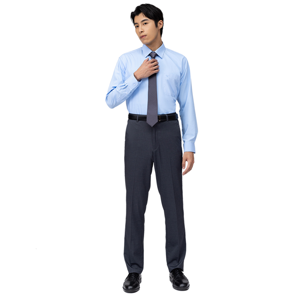 Mens Plain Smart Shirts (L), , large