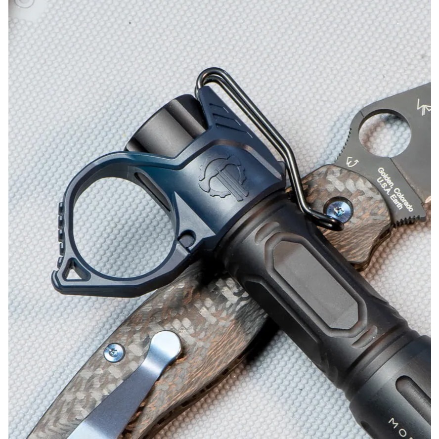 【THYRM】SwitchBack 3.0 Deep Carry 手電筒指環｜深度隱藏攜帶設計 &times; 快速部署｜K.T.Tactical, , large