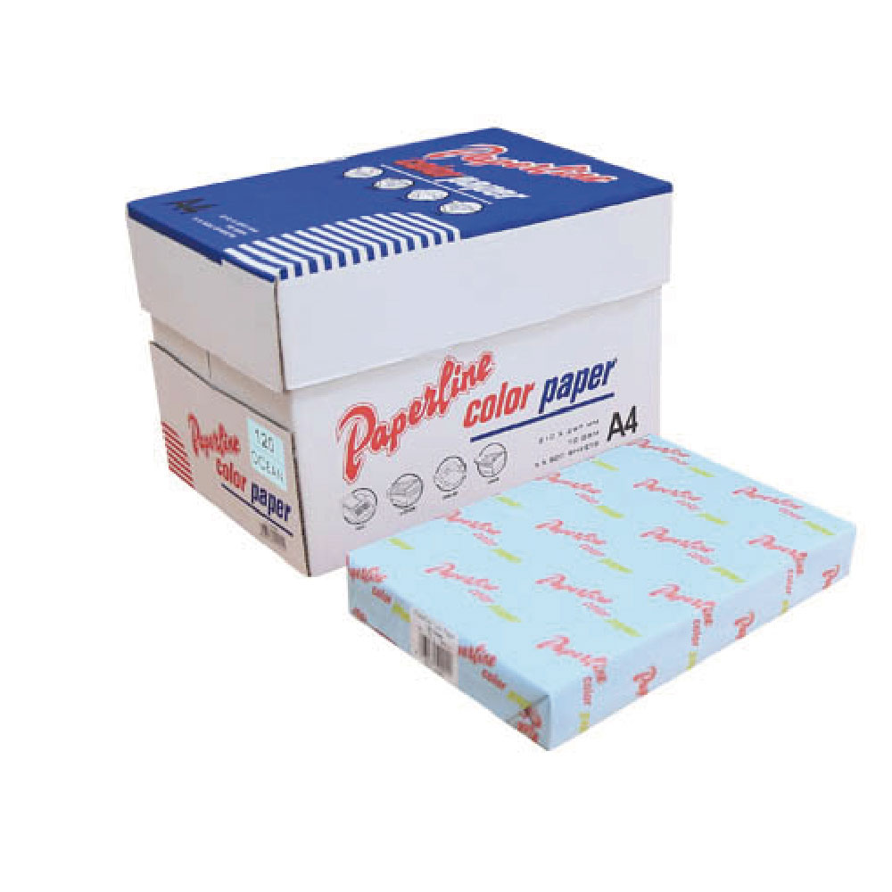 【PAPERLINE】彩色影印紙A4 70P 5包/箱-PL110-Cream-淺黃, , large