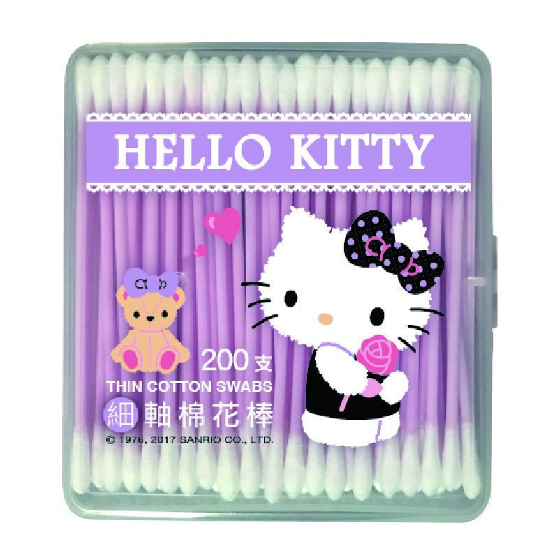 Thin cotton swabs, , large