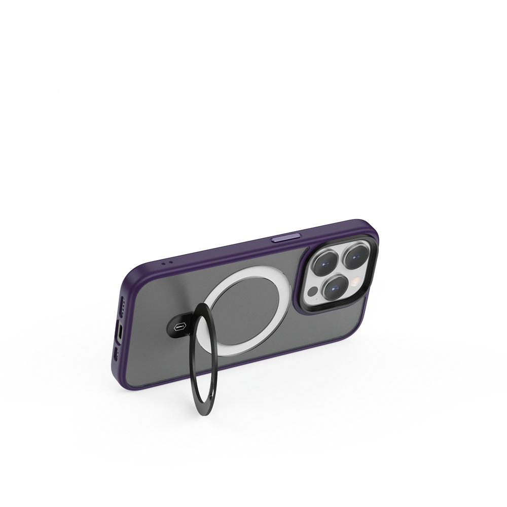 【WiWU】展翼支架磁吸手機殼iPhone15系列/四型號/四色, , large