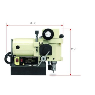 WIN五金 台灣製造 清山牌  <FM35DL-220V> 自動下刀 磁性鑽孔機 磁性鑽台 磁力鑽孔機 攻牙機 鑽孔機 臥式磁性鑽孔機, , large