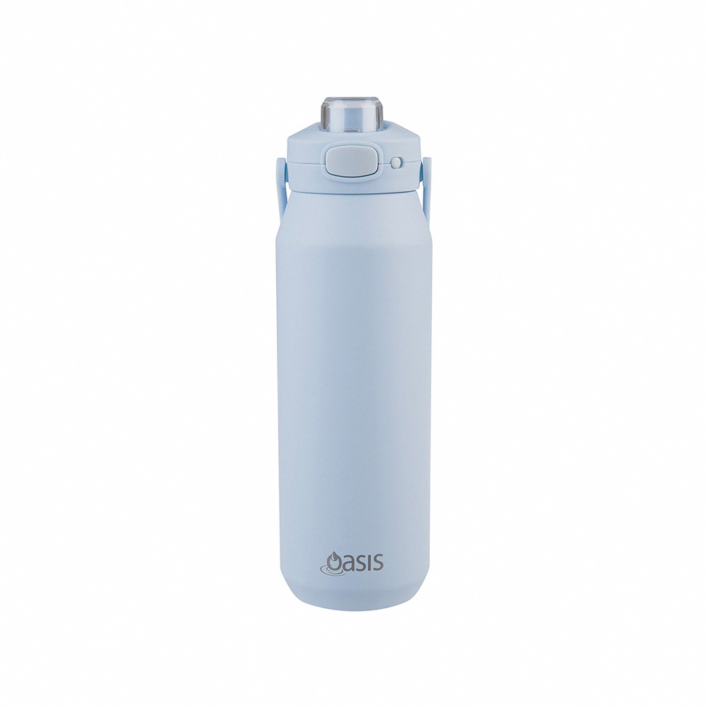 [澳洲 Oasis] 三層陶瓷彈蓋保溫瓶 1000ml, , large